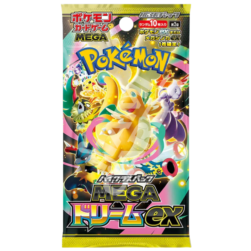 Bustina Pokémon Mega Dream EX - Jap