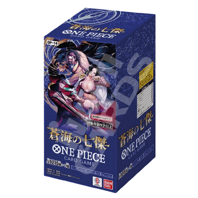Box One Piece OP14 The Azure Sea's Seven- Jap