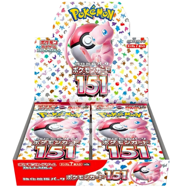 Box Pokémon 151 - Jap