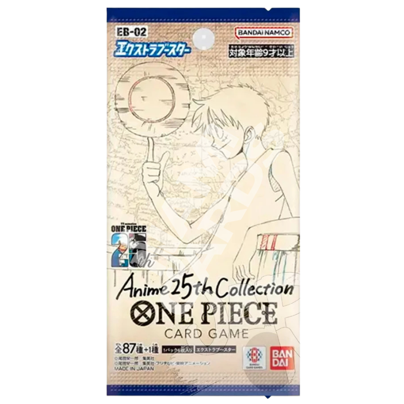 Bustina One Piece EB02 Anime 25th Collection- Jap
