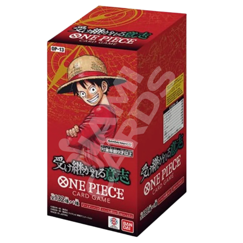 Box One Piece OP13 Carrying On His Will - Jap