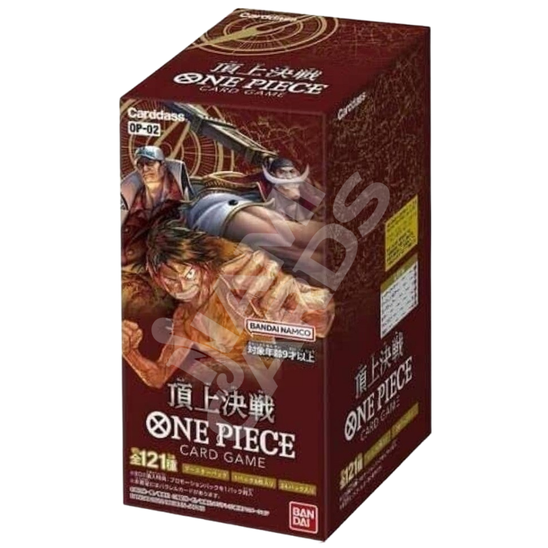Box One Piece OP02 Paramount War - Jap
