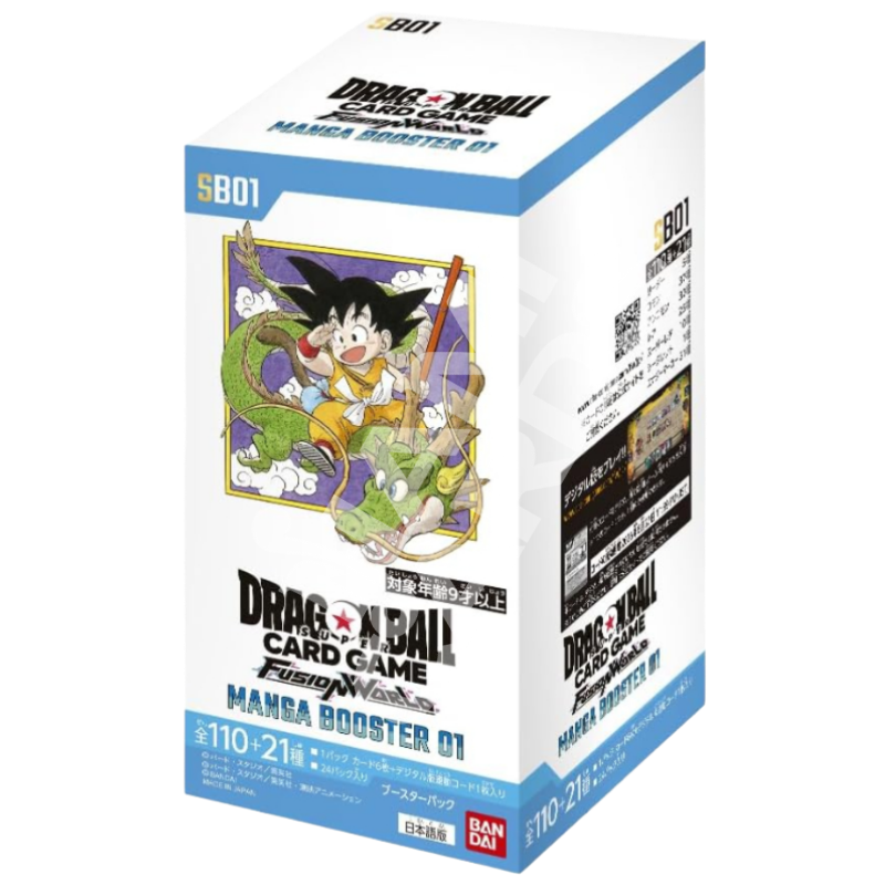 Box Dragon Ball Manga Booster SB01 - Jap