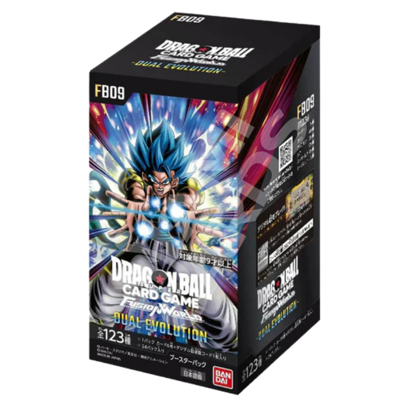 Box Dragon Ball Fusion World FB09 Dual Evolution - Jap