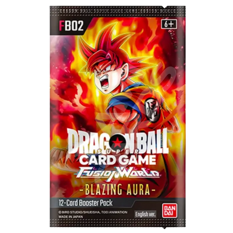 Bustina Dragon Ball Fusion World FB02 Blazing Aura - Jap