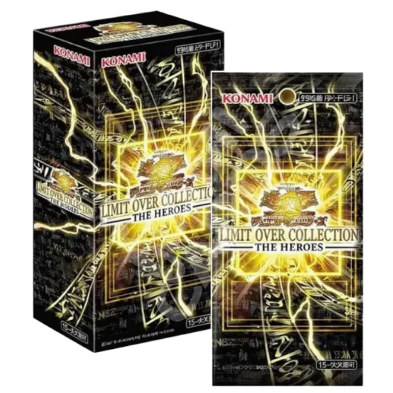 Box Yu-Gi-Oh! OCG Limit Over Collection – The Heroes - giapponese.