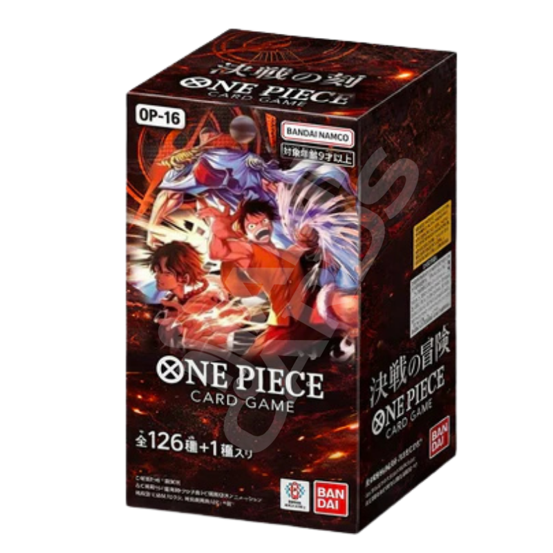 Box One Piece Op16 The Time Of The Battle - Jap